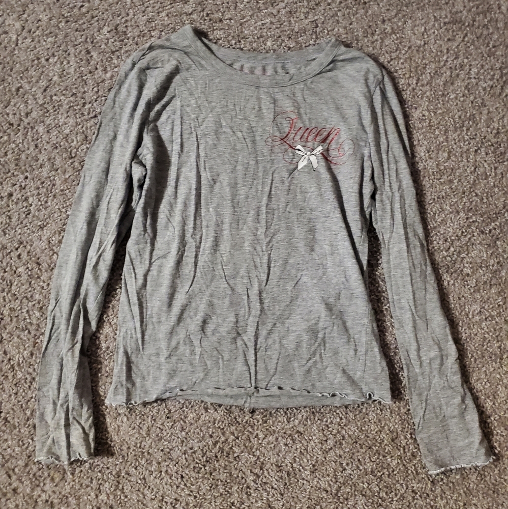 Grey Victoria's Secret Sleep Shirt